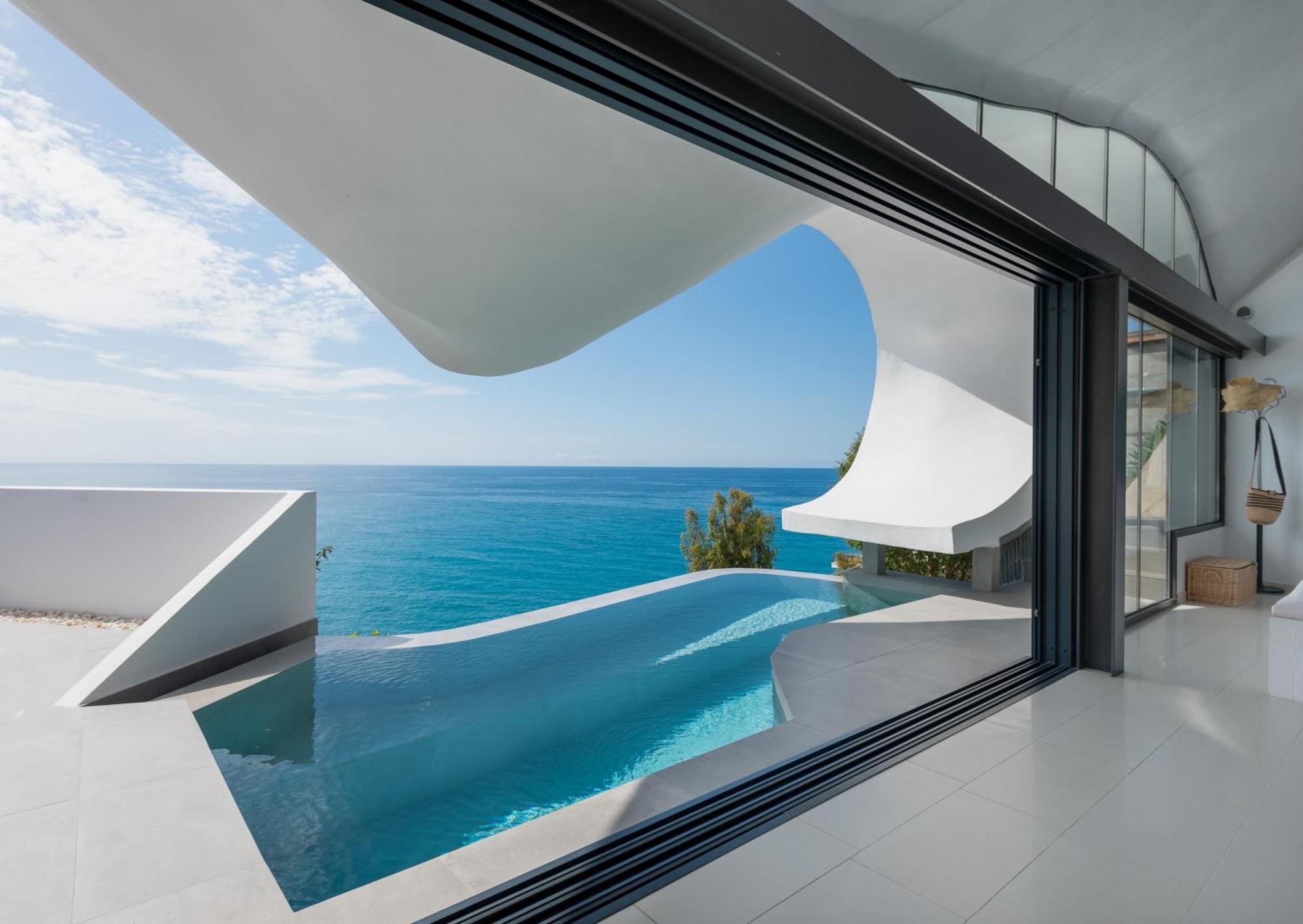 Rentitspain Casa Del Acantilado Piscina Climatizada Salobreña Esterno foto