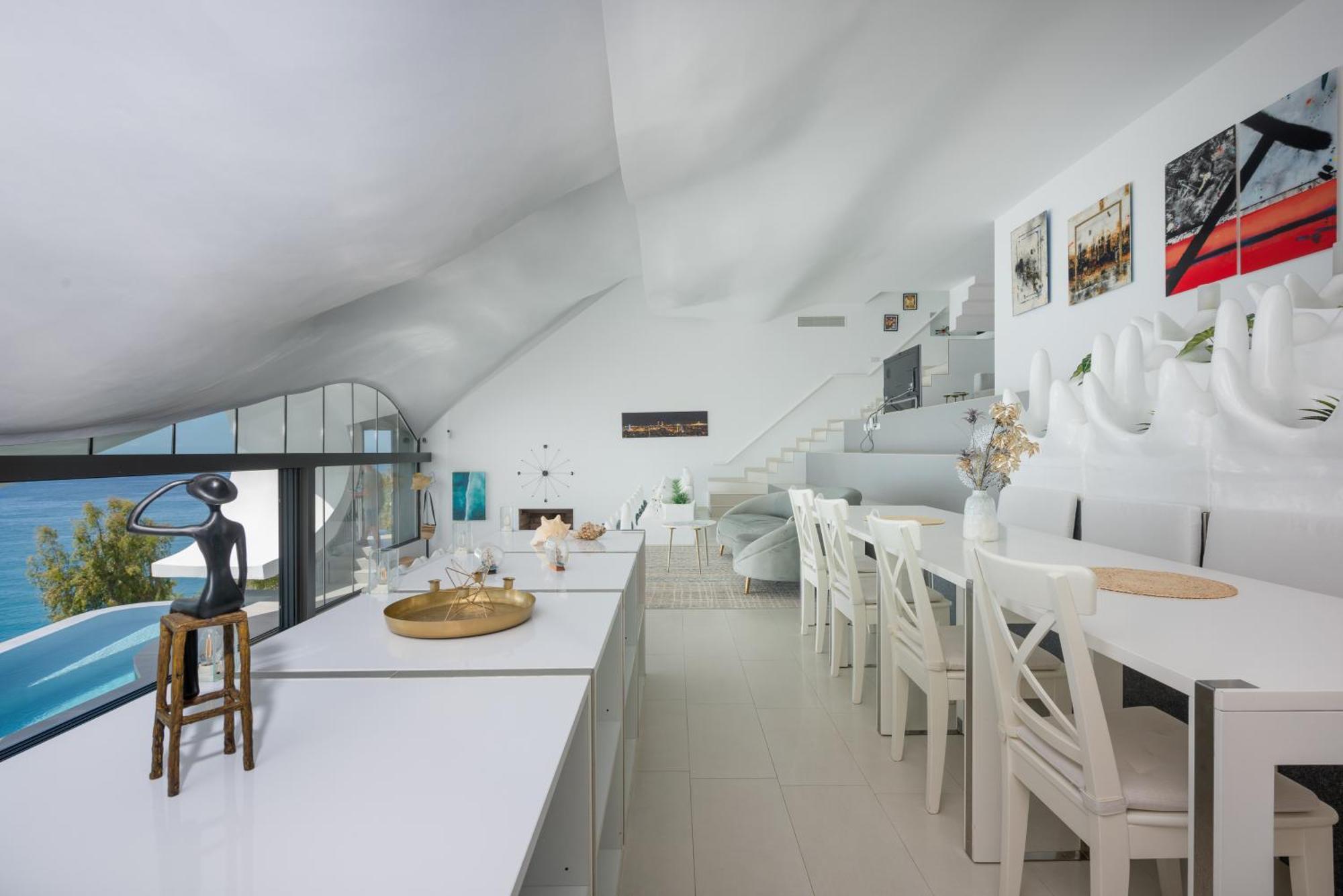 Rentitspain Casa Del Acantilado Piscina Climatizada Salobreña Esterno foto