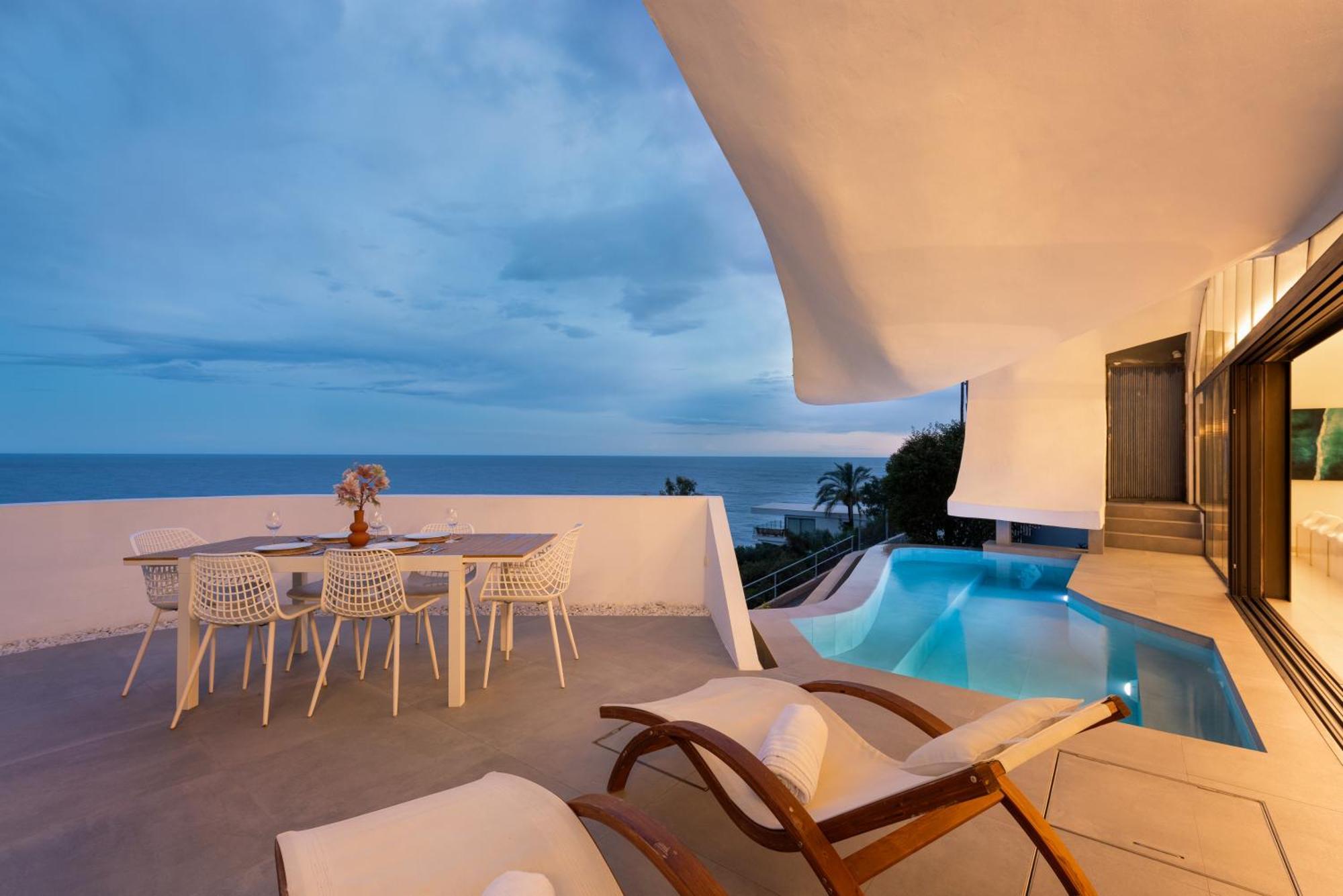 Rentitspain Casa Del Acantilado Piscina Climatizada Salobreña Esterno foto
