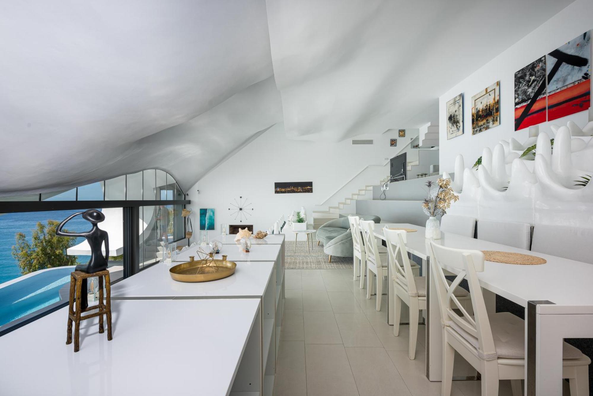 Rentitspain Casa Del Acantilado Piscina Climatizada Salobreña Esterno foto