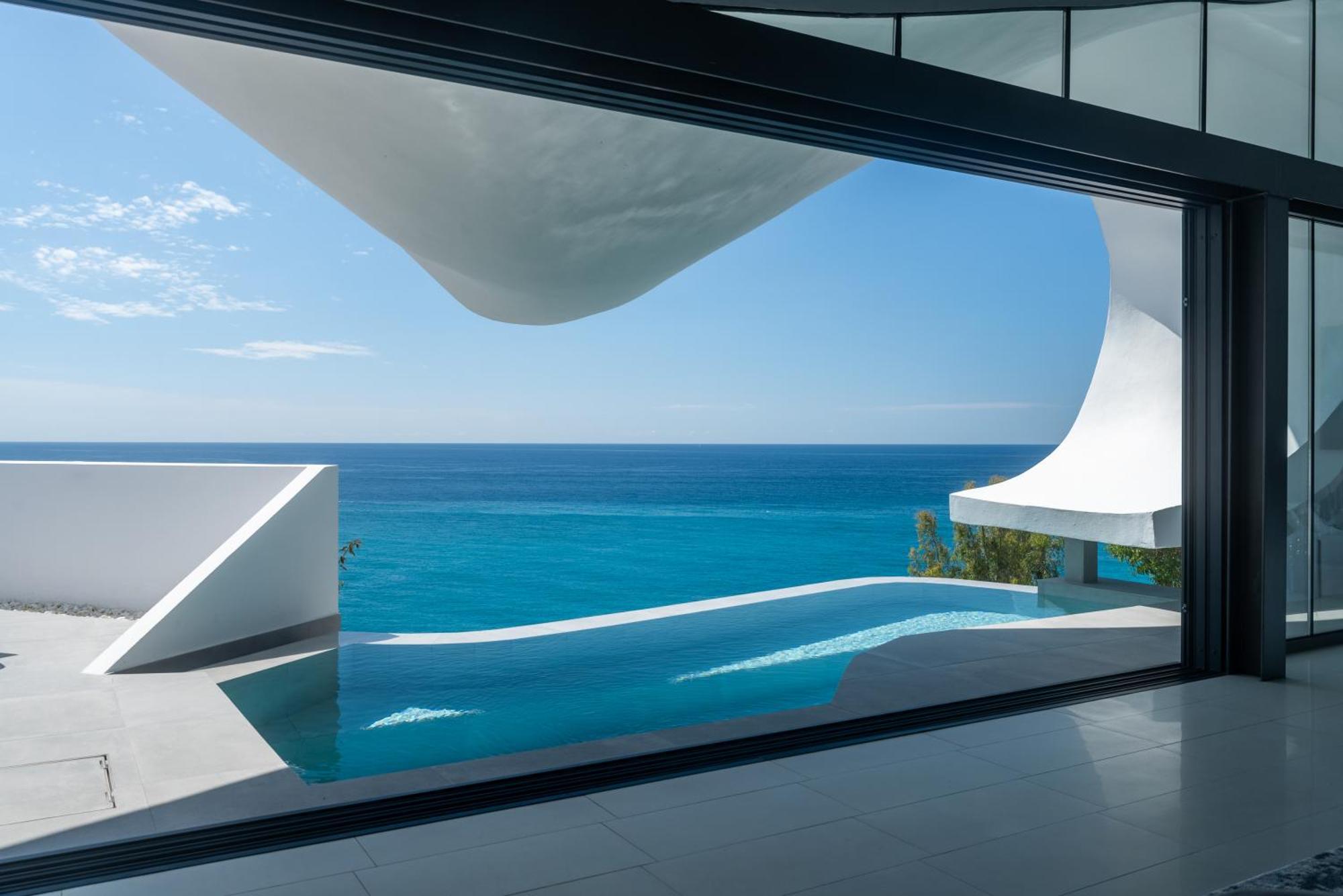 Rentitspain Casa Del Acantilado Piscina Climatizada Salobreña Esterno foto