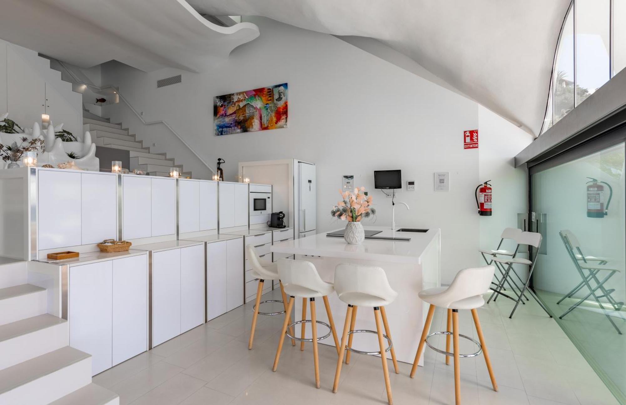 Rentitspain Casa Del Acantilado Piscina Climatizada Salobreña Esterno foto