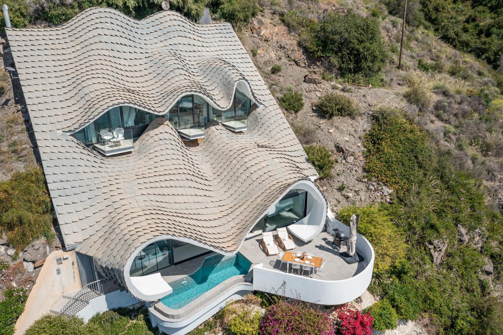 Rentitspain Casa Del Acantilado Piscina Climatizada Salobreña Esterno foto